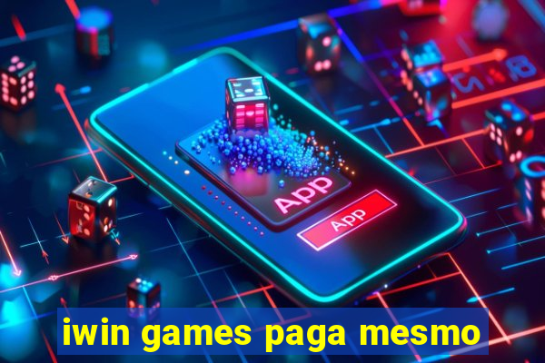 iwin games paga mesmo